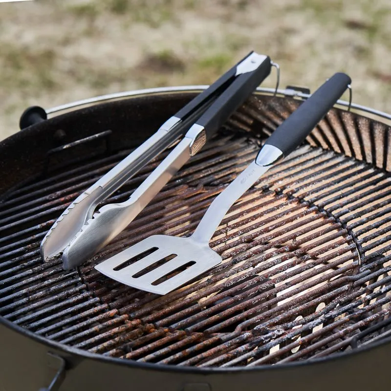 Набор лопатка и щипцы для гриля Комфорт, термопластичная рукоятка СОКОЛ - Фото 2