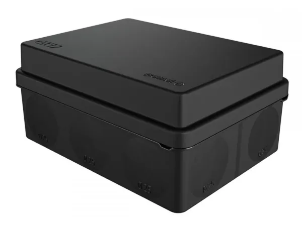 Коробка для прямого монтажа о/п 150х110х70 IP67 ЧЕРНАЯ безгалог (HF) атмосферост. (30 шт.) GREENEL P
