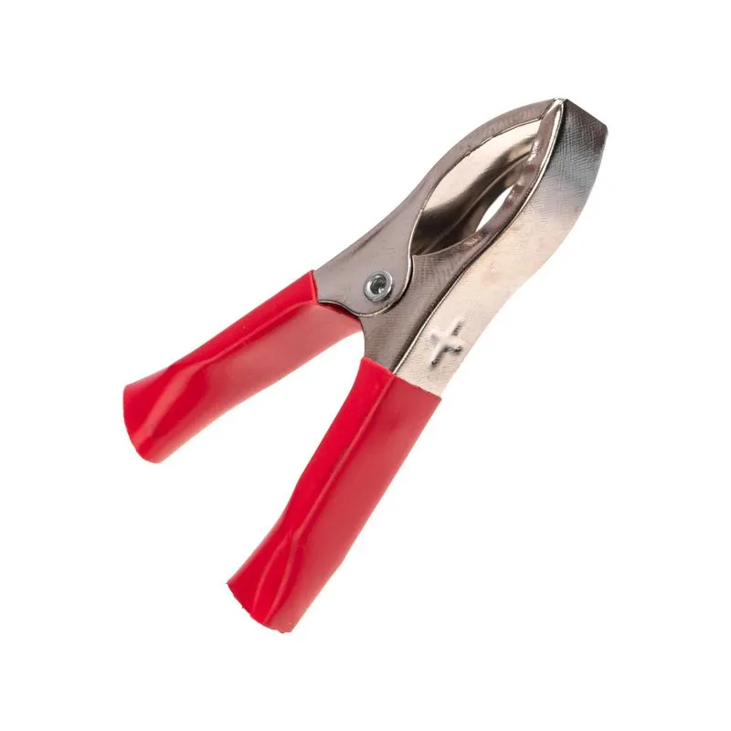 Зажим крокодил, длина 75мм, ток 30A, 2 шт., пакет БОПП REXANT - Фото 3