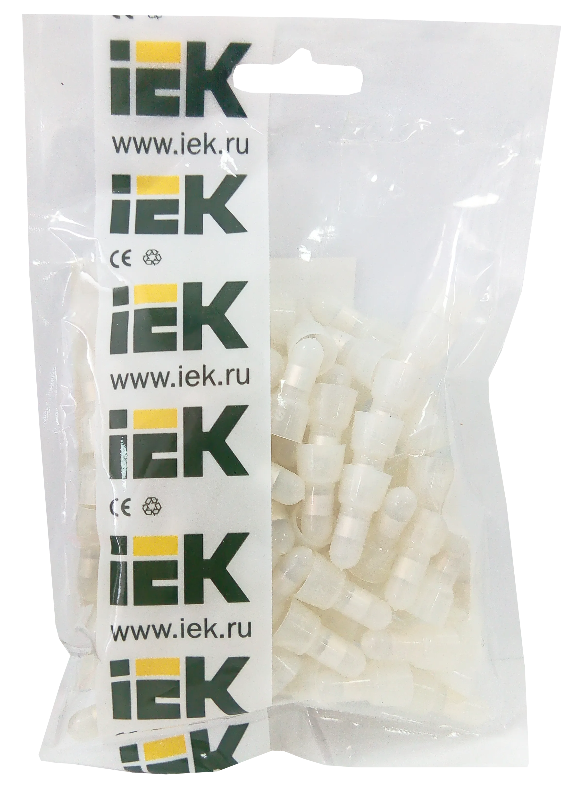 Концевая изолирующая заглушка КИЗ 2,0мм2 для соединения алюминиевых проводов (100шт) IEK - Фото 3