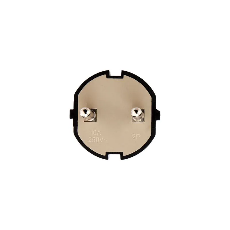 Вилка прямая без з/к 6А черная REXANT - Фото 5