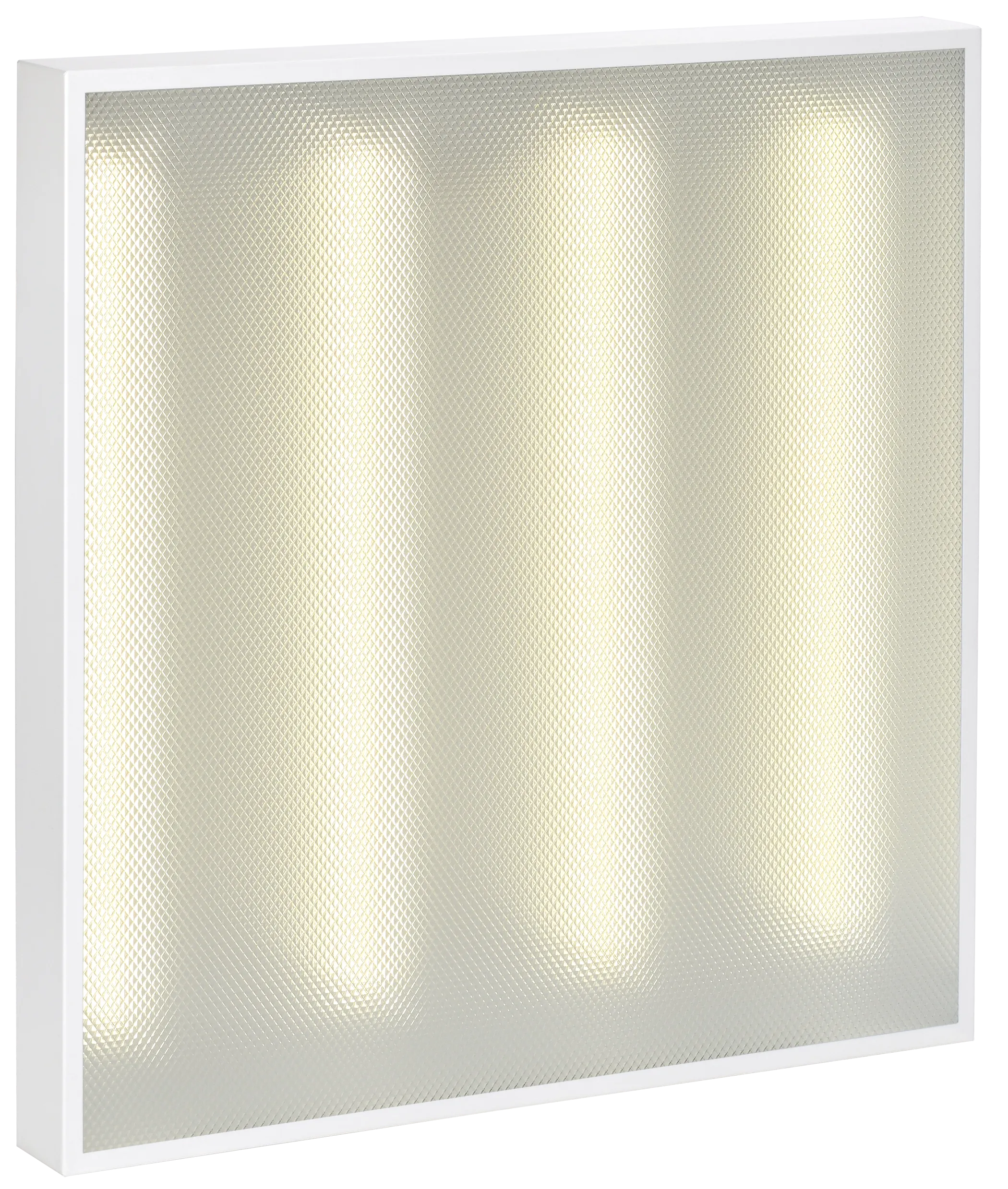 LIGHTING PRO Светильник светодиодный ДВО 2001 45Вт 3000К IP40 588х588мм Грильято призма IEK - Фото 7