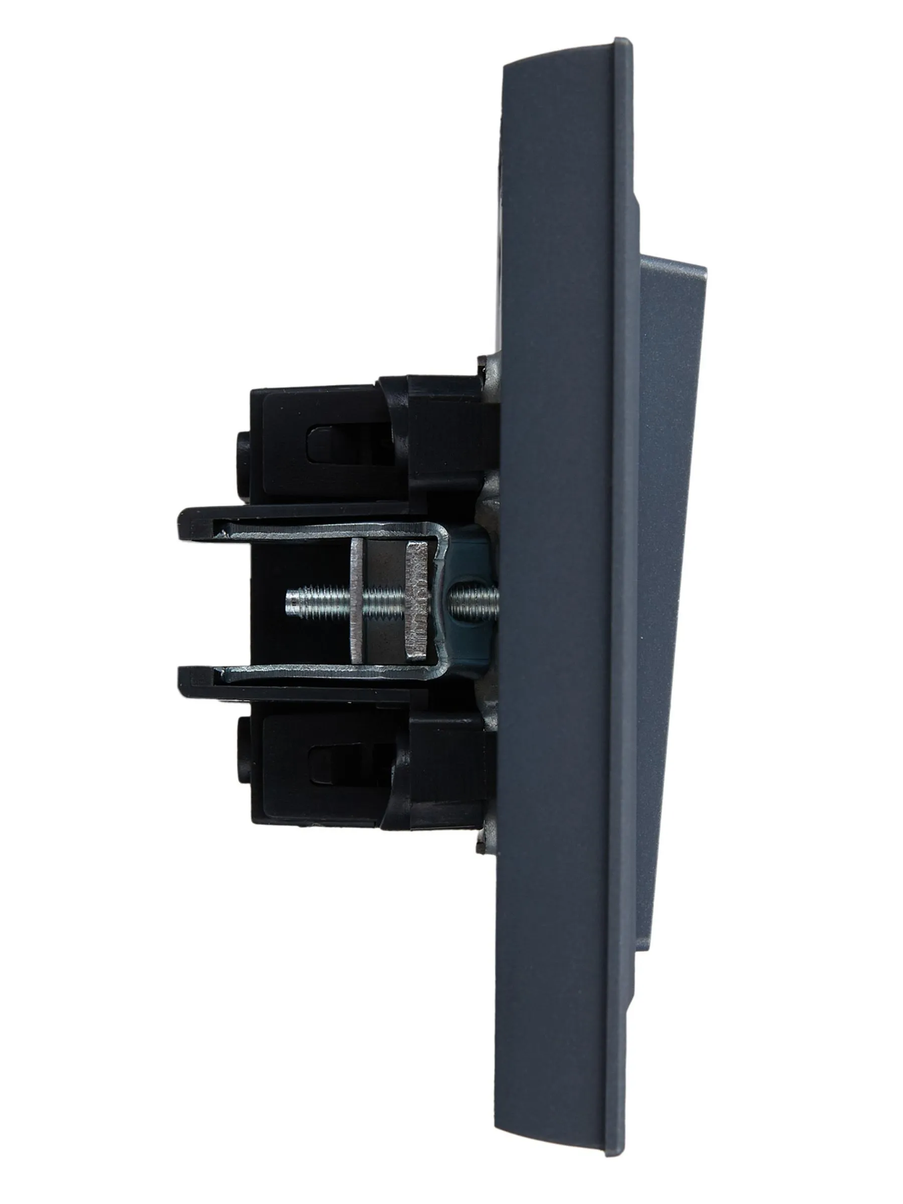 BRITE Выключатель 2-клавишный 10А в сборе ВСР10-2-0-БрМ маренго IEK - Фото 6