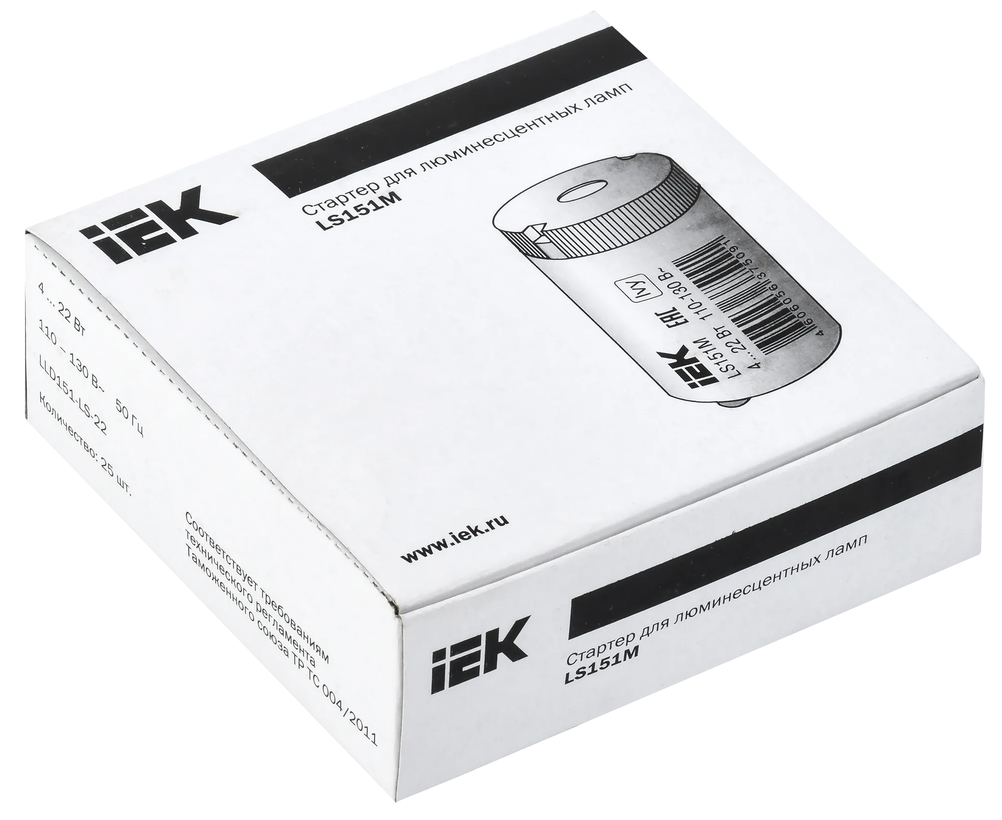 Стартёр LS151M 4-22Вт 110-130В IEK - Фото 2