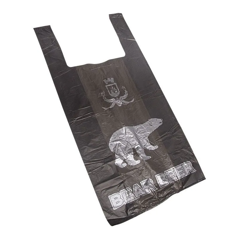 Пакет майка ПНД 30+16*60, 12мкм "Белый Медведь" (100шт./уп)