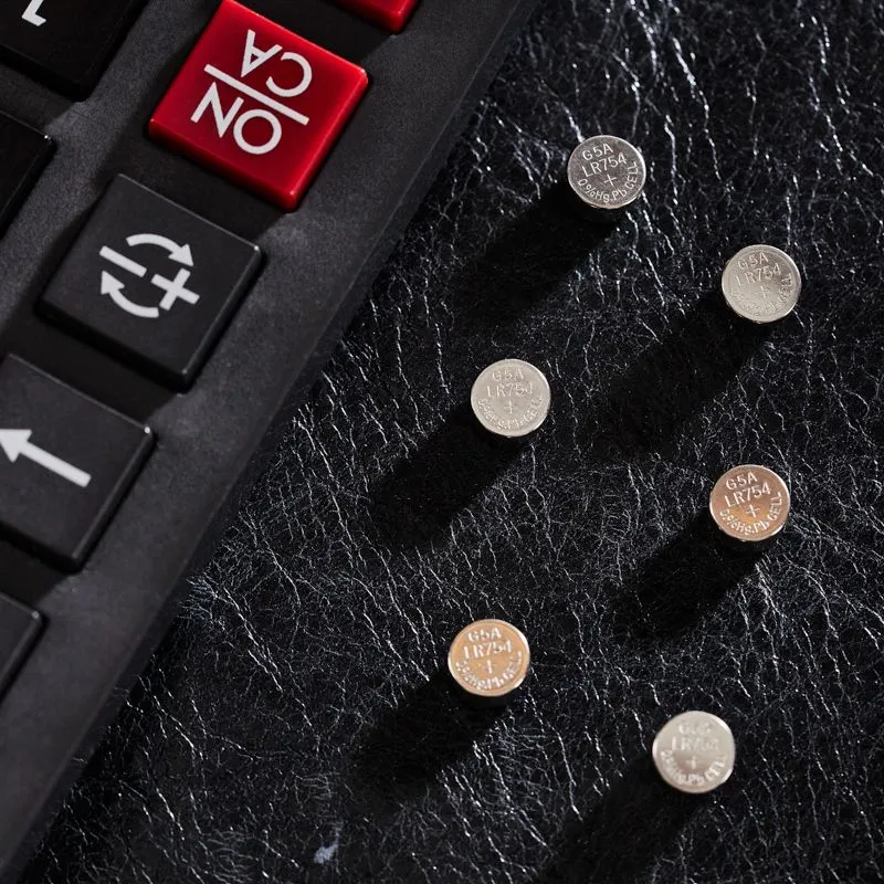 Батарейка часовая LR48, 1,5В, 10 шт (AG5, LR754, G5, 193, GP93A, 393, SR754W) блистер REXANT - Фото 2