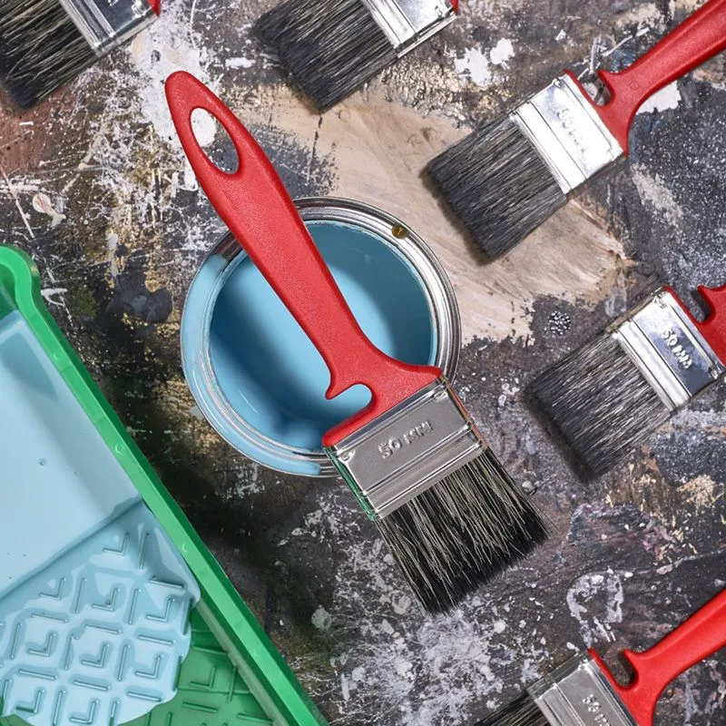 Кисть плоская «Водные краски» 50х12 мм REXANT - Фото 2