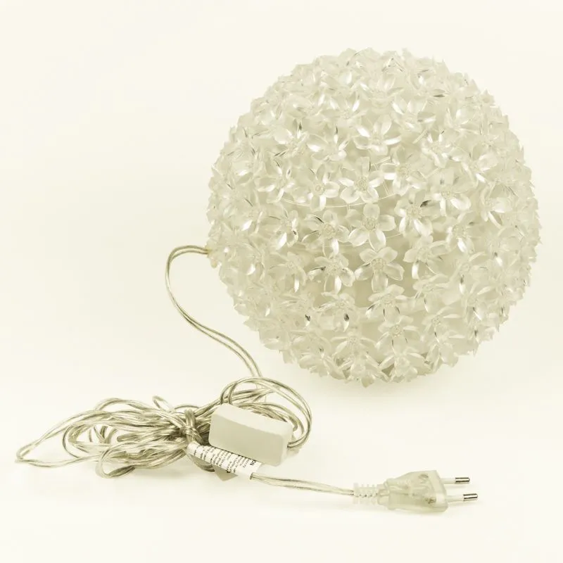 Шар светодиодный 230V, диаметр 20 см, 200 светодиодов, цвет синий - Фото 2