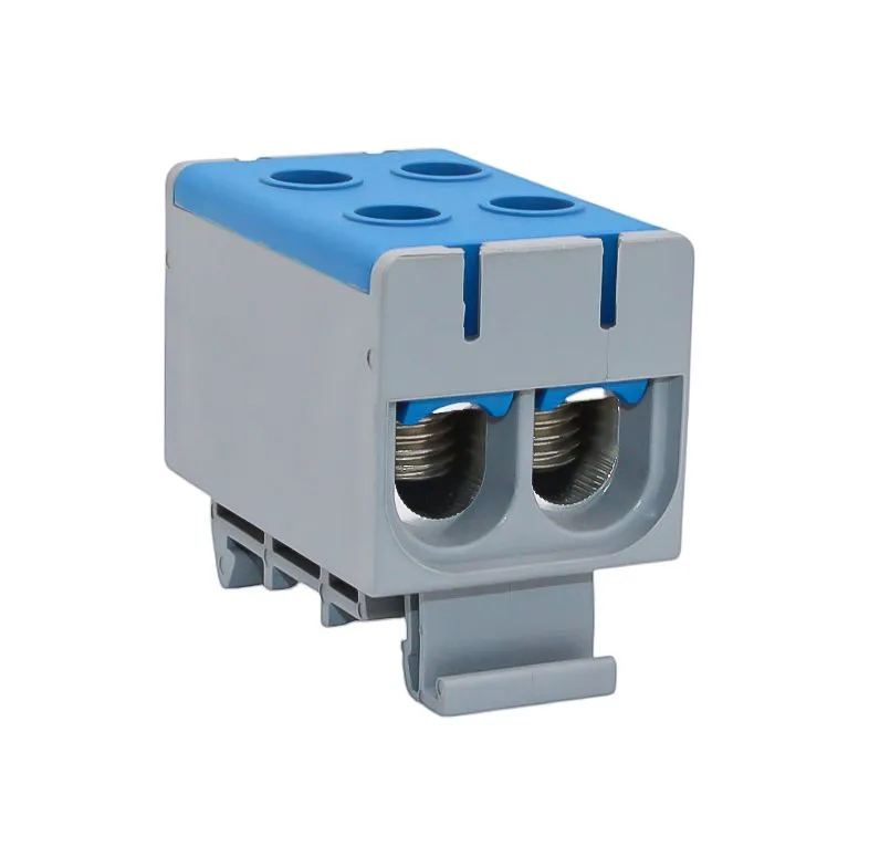 Клемма двойная КСВ 6-50 синяя