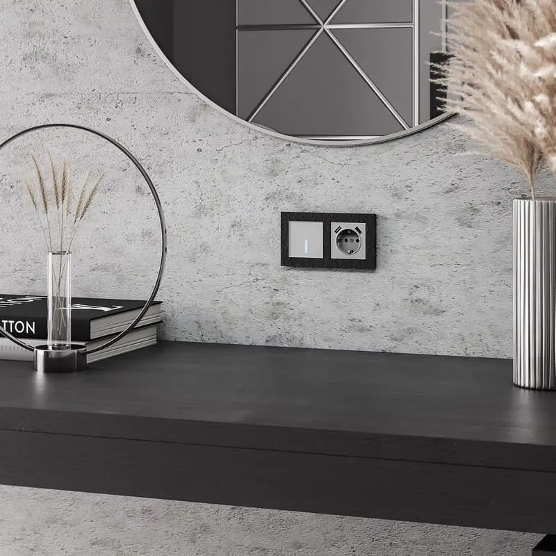 Рамка на 2 поста Hammer (черный) Werkel - Фото 4