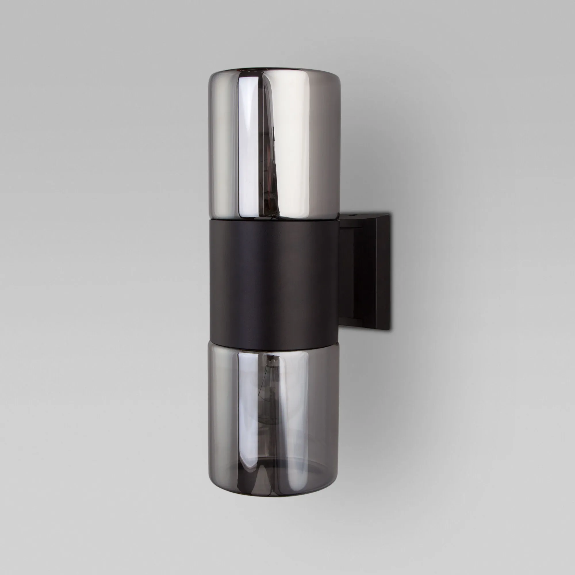 Светильник уличный настенный Roil чёрный/дымчатый плафон IP54 35125/D Elektrostandard - Фото 5