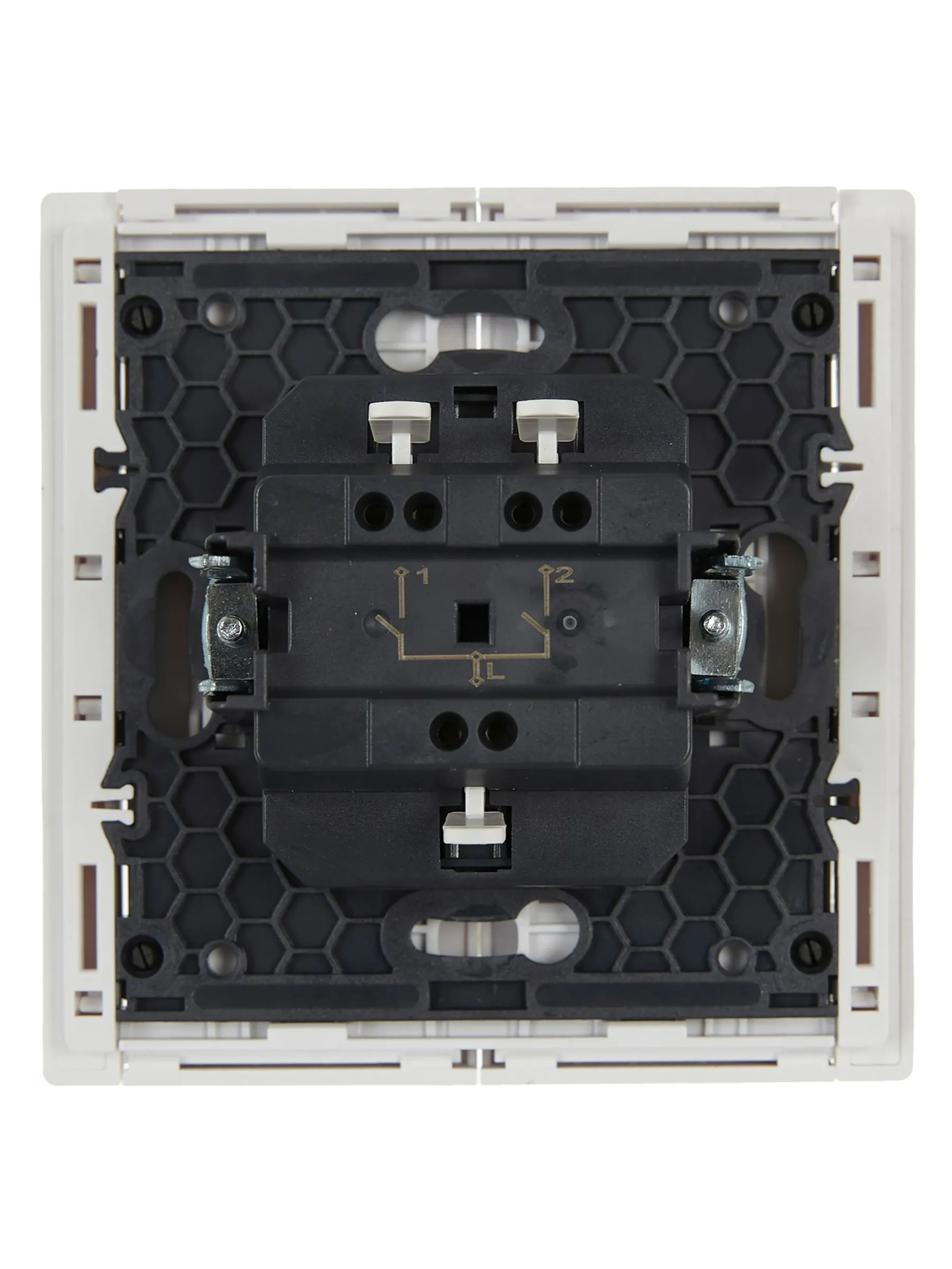 FORTE&PIANO Выключатель 2-клавишный 10А FP205 белый IEK - Фото 6