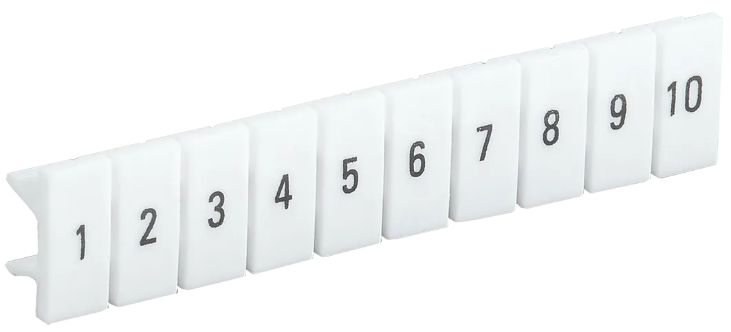Маркеры для КПИ-2,5мм2 с нумерацией №№ 1-10 IEK