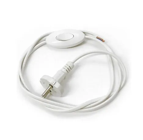 Шнур ШБ для Бра ШВВП 2*0,75 (6А) 5м. DEKRON DEK09302-0015