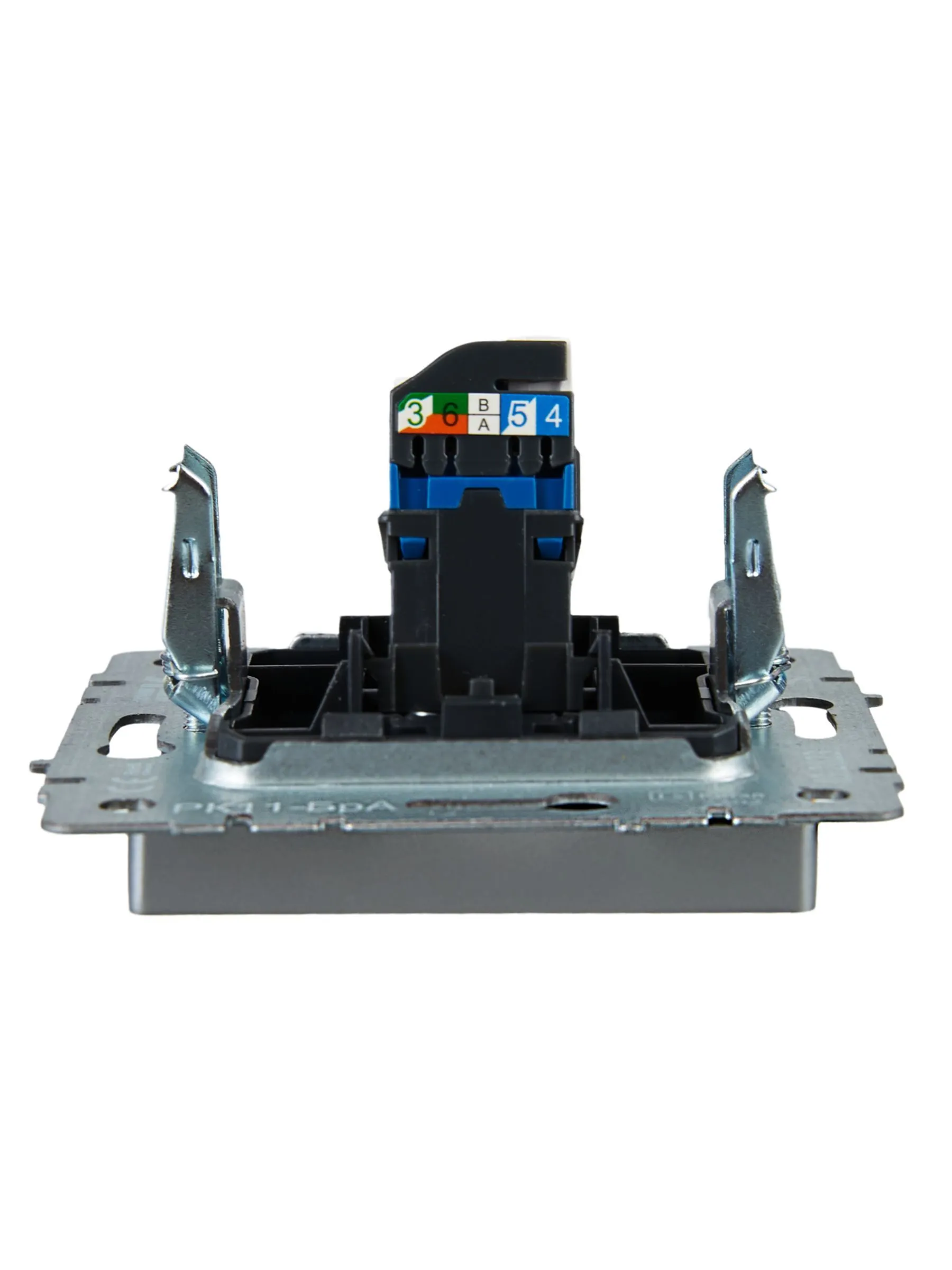 BRITE Розетка компьютерная RJ45 кат.6 РК11-БрА алюминий IEK - Фото 7