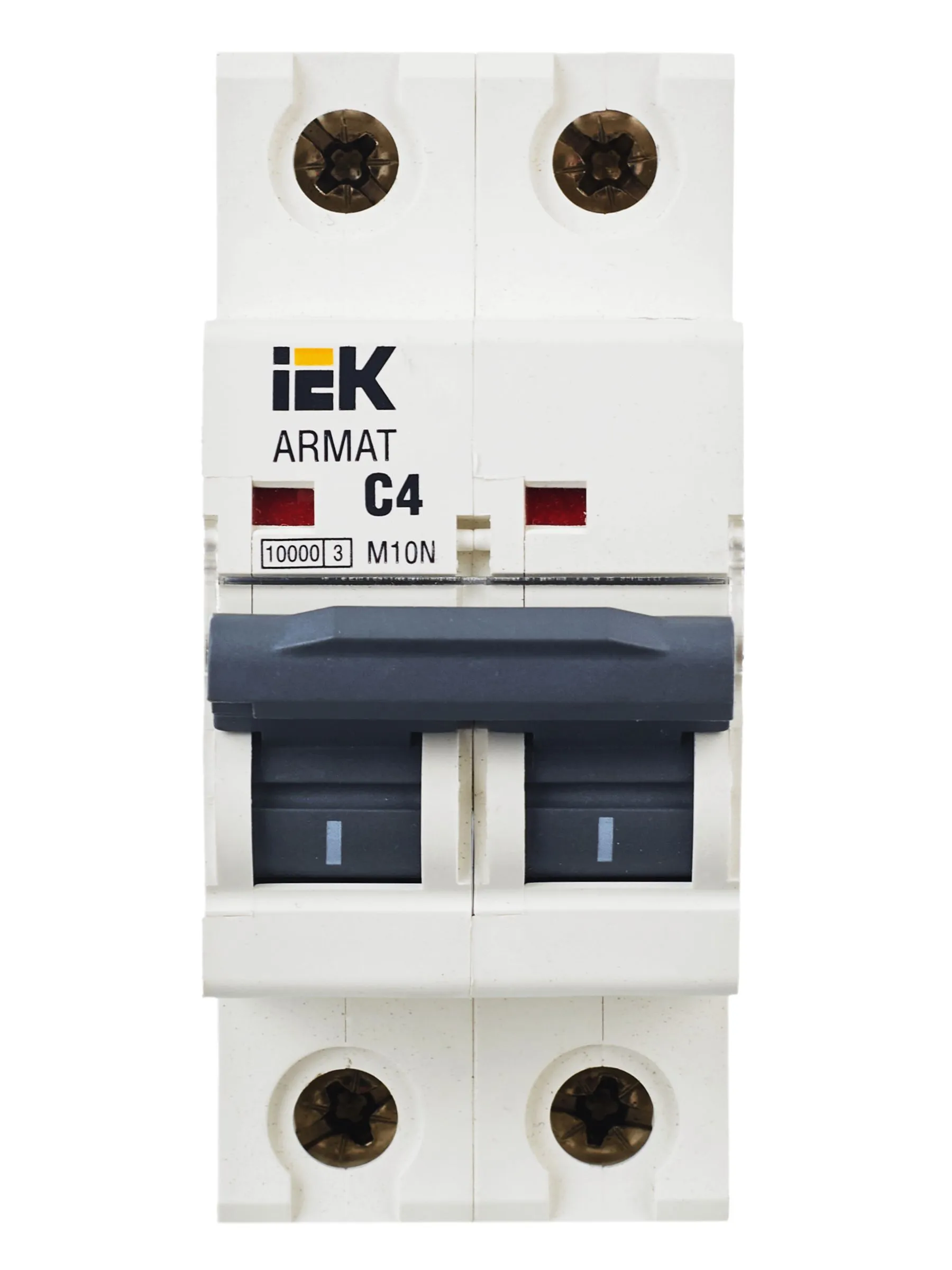 ARMAT Автоматический выключатель M10N 2P C 4А IEK - Фото 3