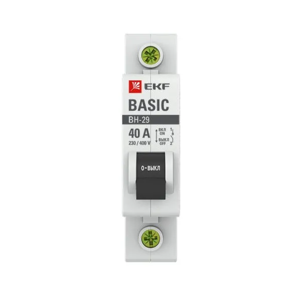 Выкл. нагрузки 1P 40А ВН-29 Basic - Фото 2