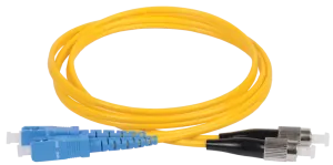 ITK Оптический коммутационный переходной шнур (патч-корд), SM, 9/125 (OS2), SC/UPC-FC/UPC, (Duplex), 10м FPC09-SCU-FCU-C2L-10M