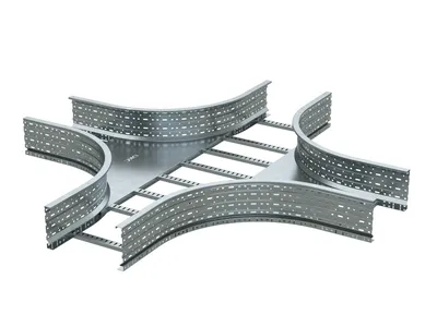 Х-ответвитель лестничный 100х200, горячий цинк ULX612HDZ