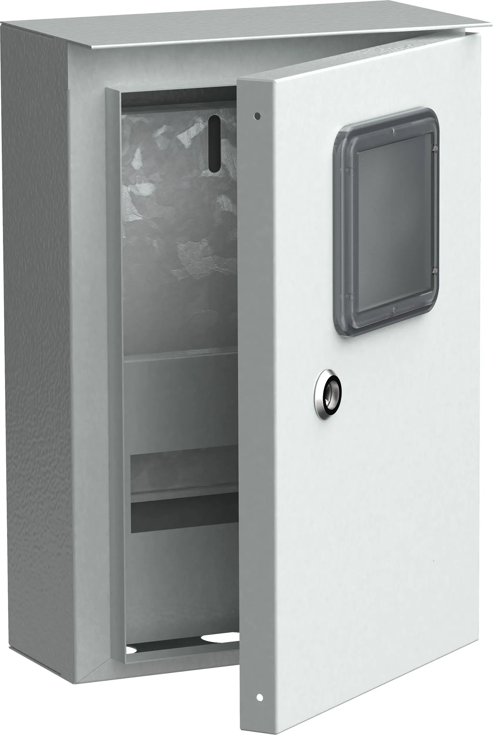 TITAN Корпус металлический коттеджный ЩУРн-1/9 (370х250х135мм) У1 IP54 IEK - Фото 3