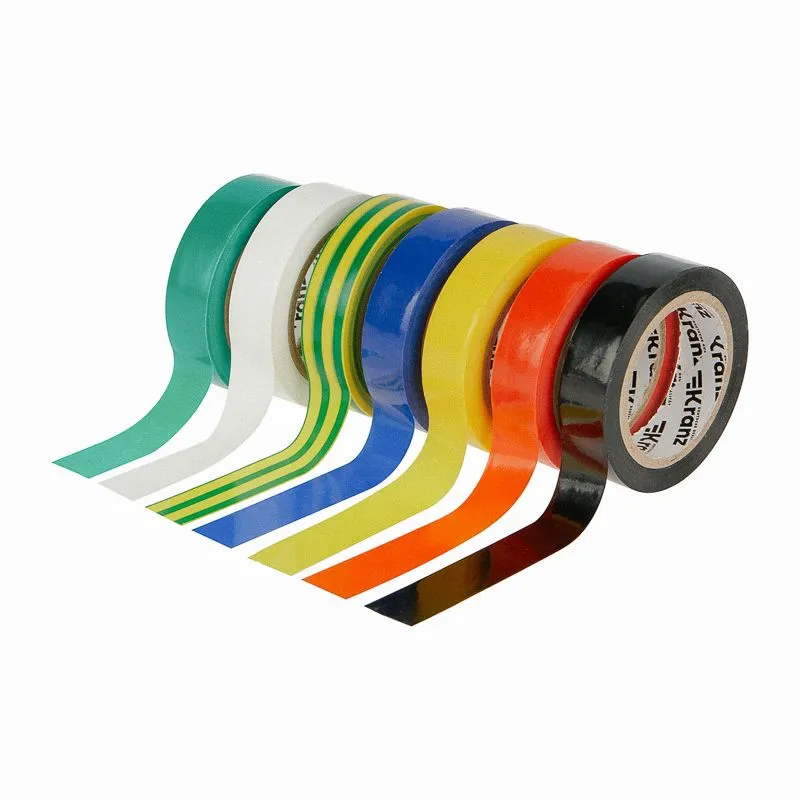Набор изоляционных лент 0,13х15мм, 10м, 7 цветов KRANZ - Фото 3