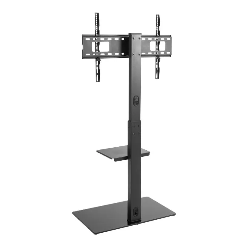 Напольная стойка с кронштейном для телевизора 37"-70", с дополнительной полкой для медиаоборудования, серия PROFI REXANT - Фото 2