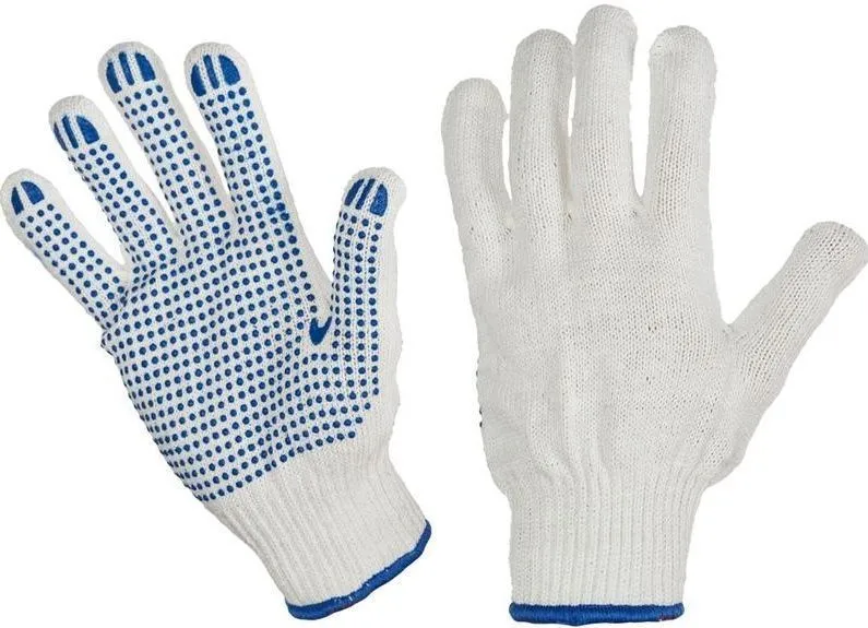 Перчатки рабочие ТОЧКА с ПВХ-покрытием (10 класс, 10 разм) EKF Master