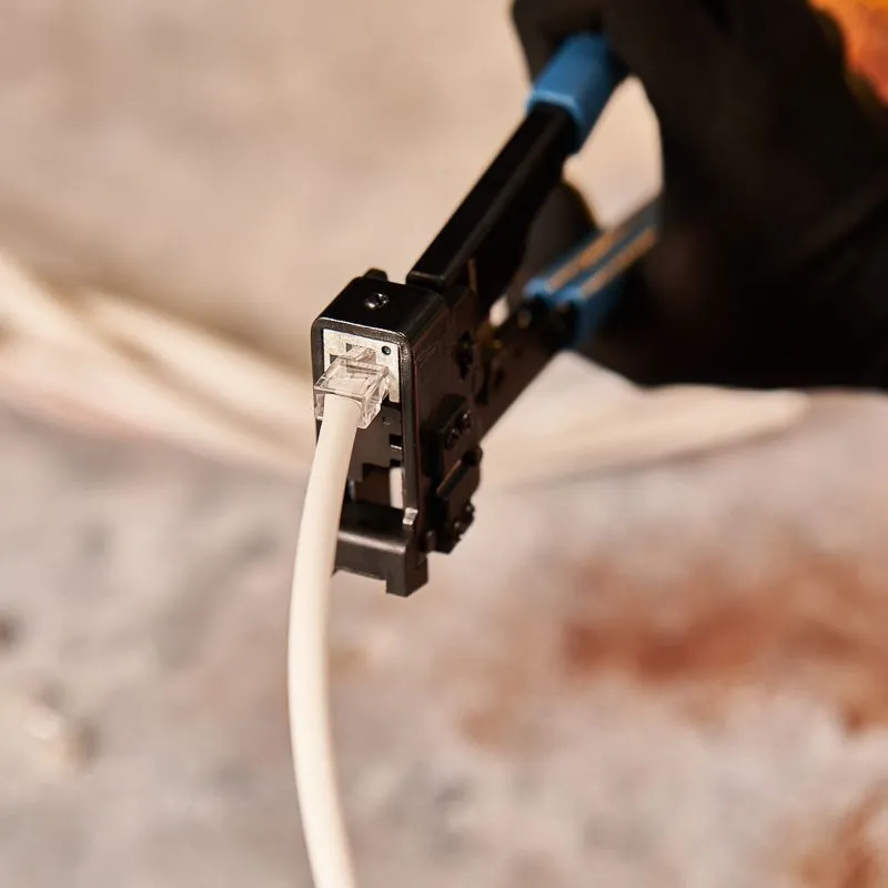 Кримпер HT-808 PROFI для обжима торцевой 8P8C REXANT - Фото 2