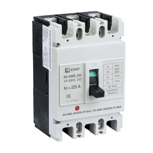 ВА-99МL 250/225А 3P 20кА EKF Basic