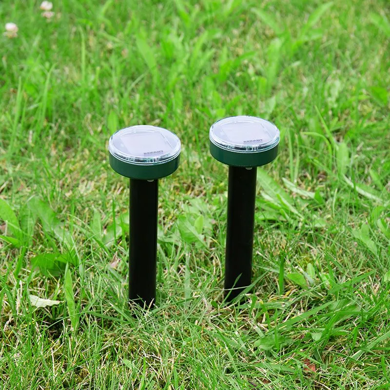 Набор ультразвуковых отпугивателей кротов (R 20м х2) на солнечной батарее REXANT - Фото 4