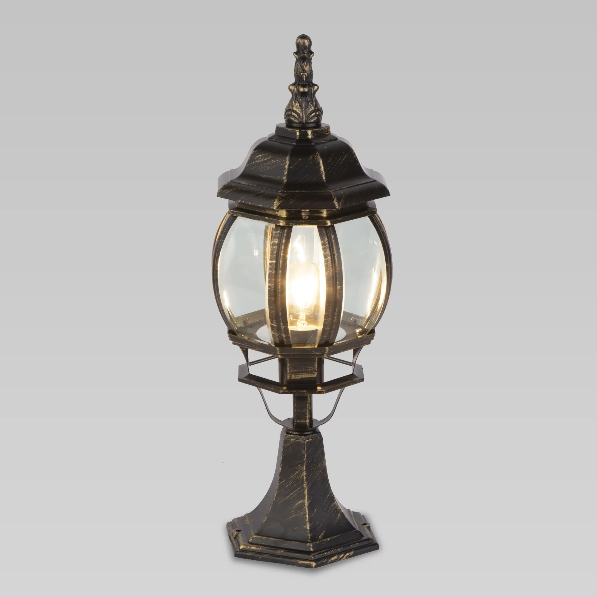 Светильник ландшафтный IP33 GL 1001S черное золото Elektrostandard