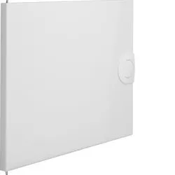 Дверь металлическая для щитов VA12 // Hager - Volta (Цвет - Белый) VA12T