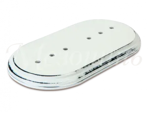 Подложка двухместная "Элегант", цвет- белый прованс, ТМ "МЕЗОНИНЪ" GE70712-37 GE70712-37