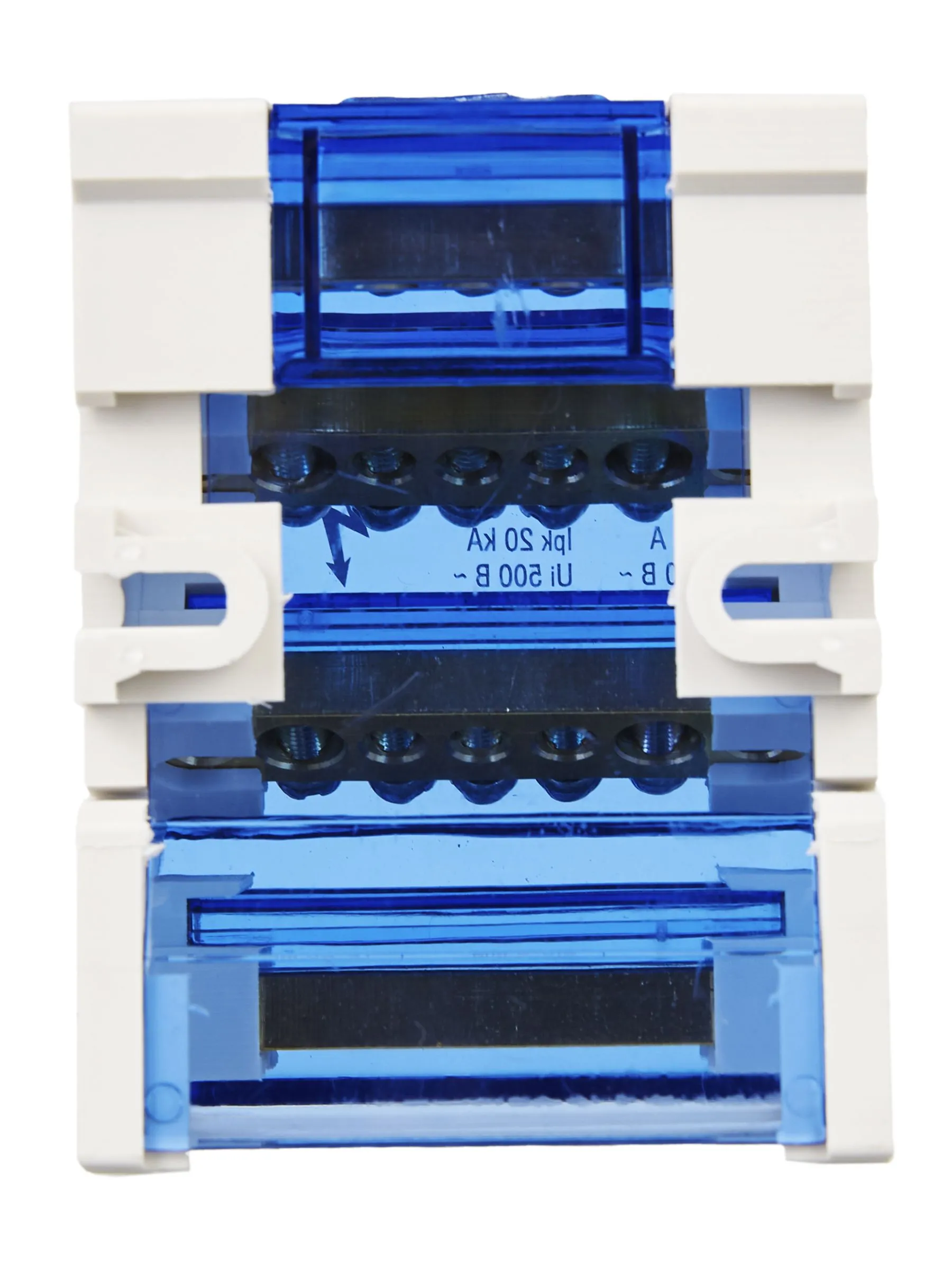 Шины на DIN-рейку в корпусе (кросс-модуль) ШНК 4х7 3L+PEN IEK - Фото 4