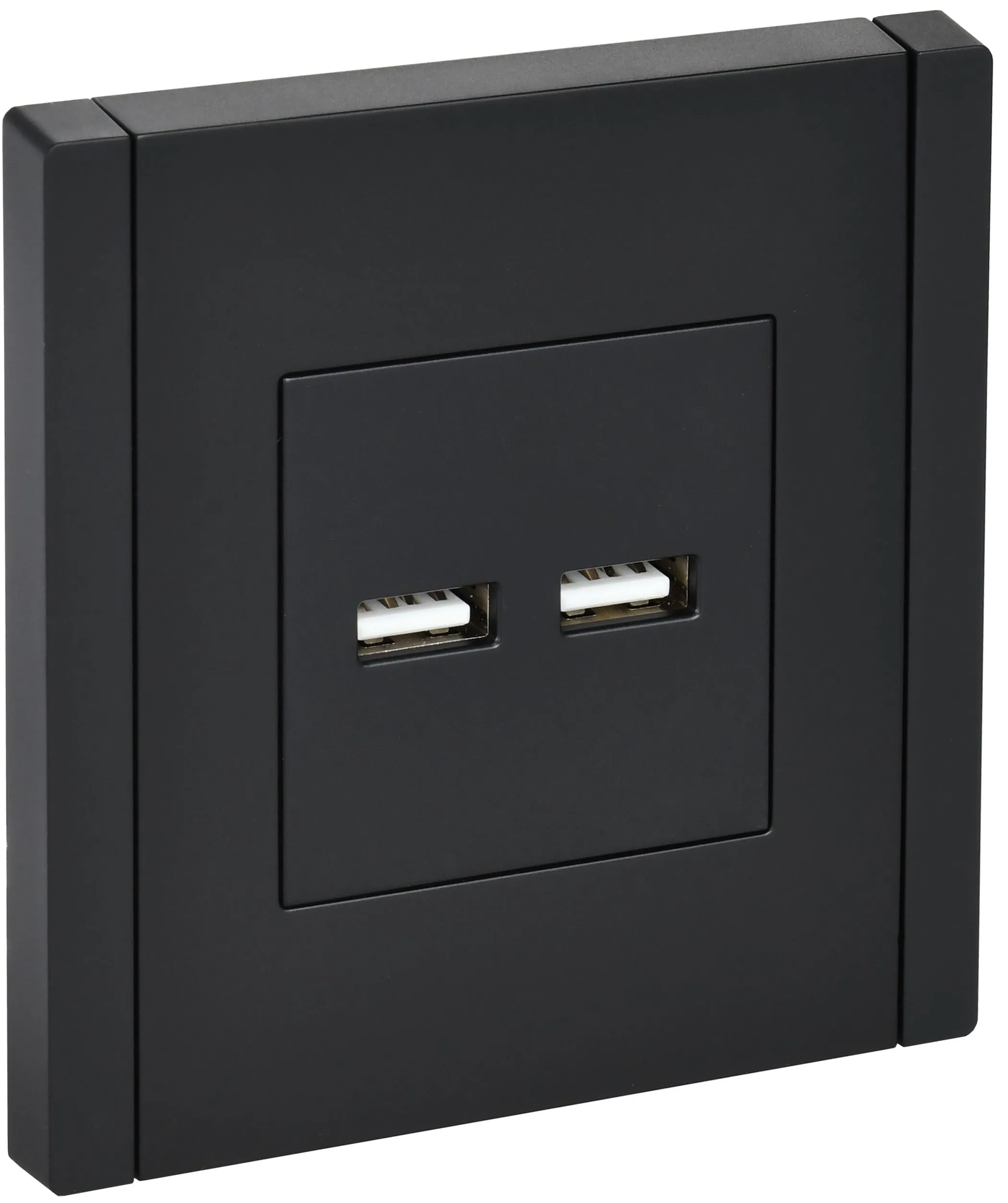 FORTE&PIANO Розетка USB A+A 3,1А FP149 черный IEK FP-U21-D31-K02