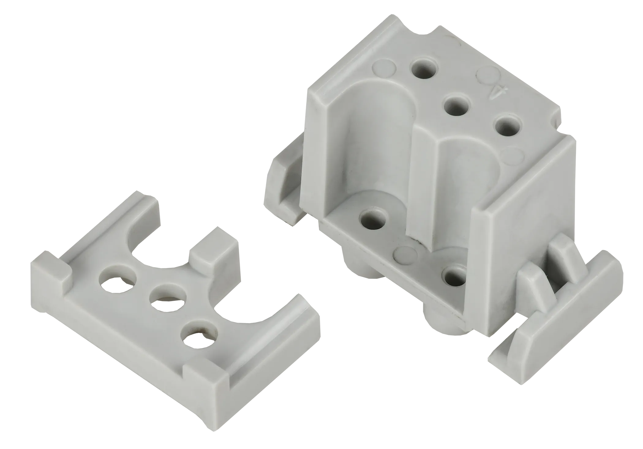 TEKFOR Кронштейн крепления DIN-рейки второго уровня для КМПн IEK TF-KP70D-KR