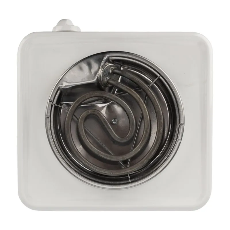 Электроплитка  одноконфорочная, ТЭН 1,0 кВт/220В,  белая ЭПТ-1,0 ПСКОВА -1 - Фото 3