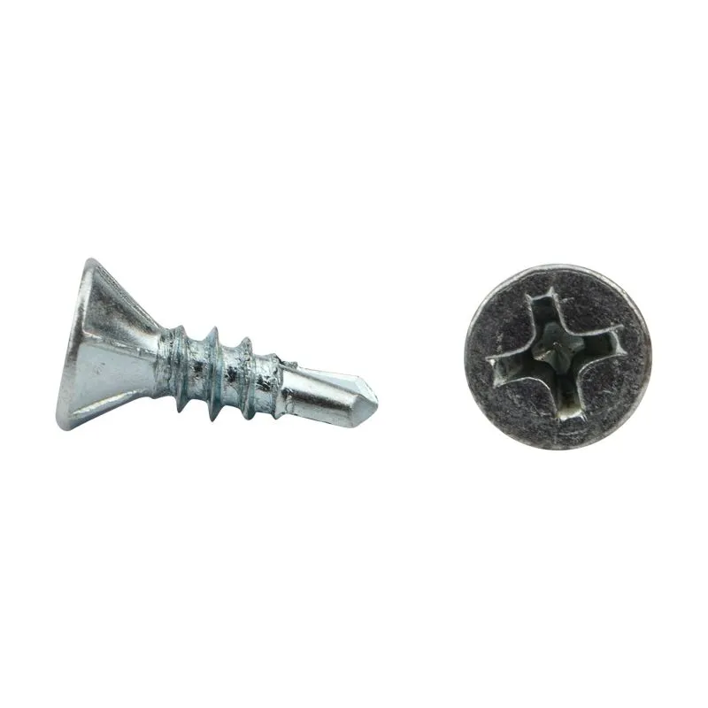 Саморез оконный KRANZ сверло, 3.9х13, белый цинк, упаковка поставщика ( 25 000 шт. ) - Фото 3