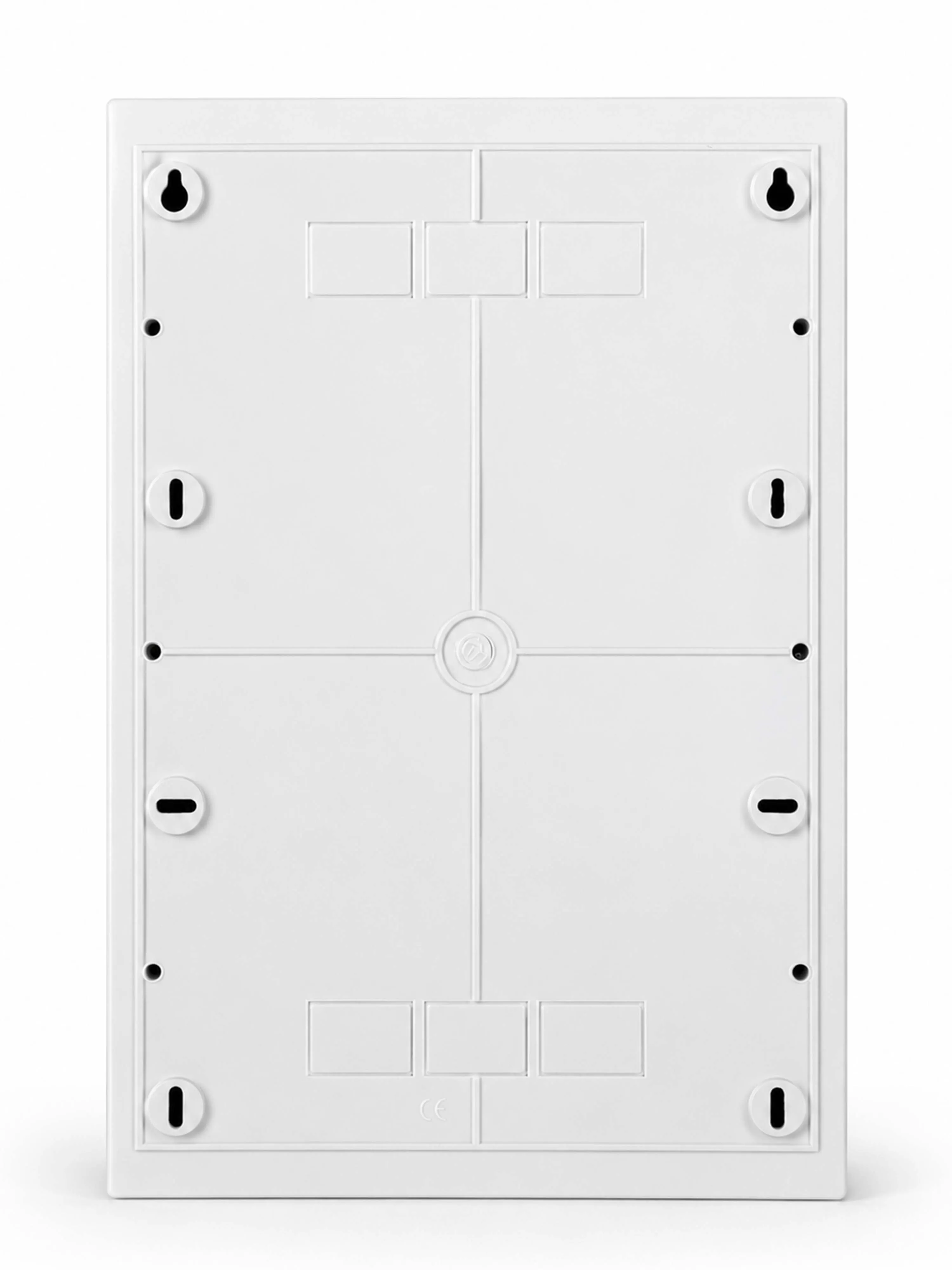 Корпус пластиковый БЕЛЫЙ ЩРН-П-45, черная прозрачная дверь IP41, DEKRON для защиты электрооборудования - Фото 4