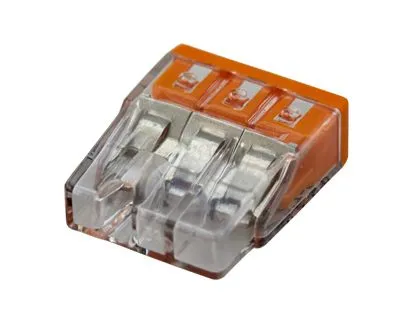 2273-203 Экспресс-клемма 3-проводная до 2,5 мм², (100 шт./уп.) WAGO - Фото 2