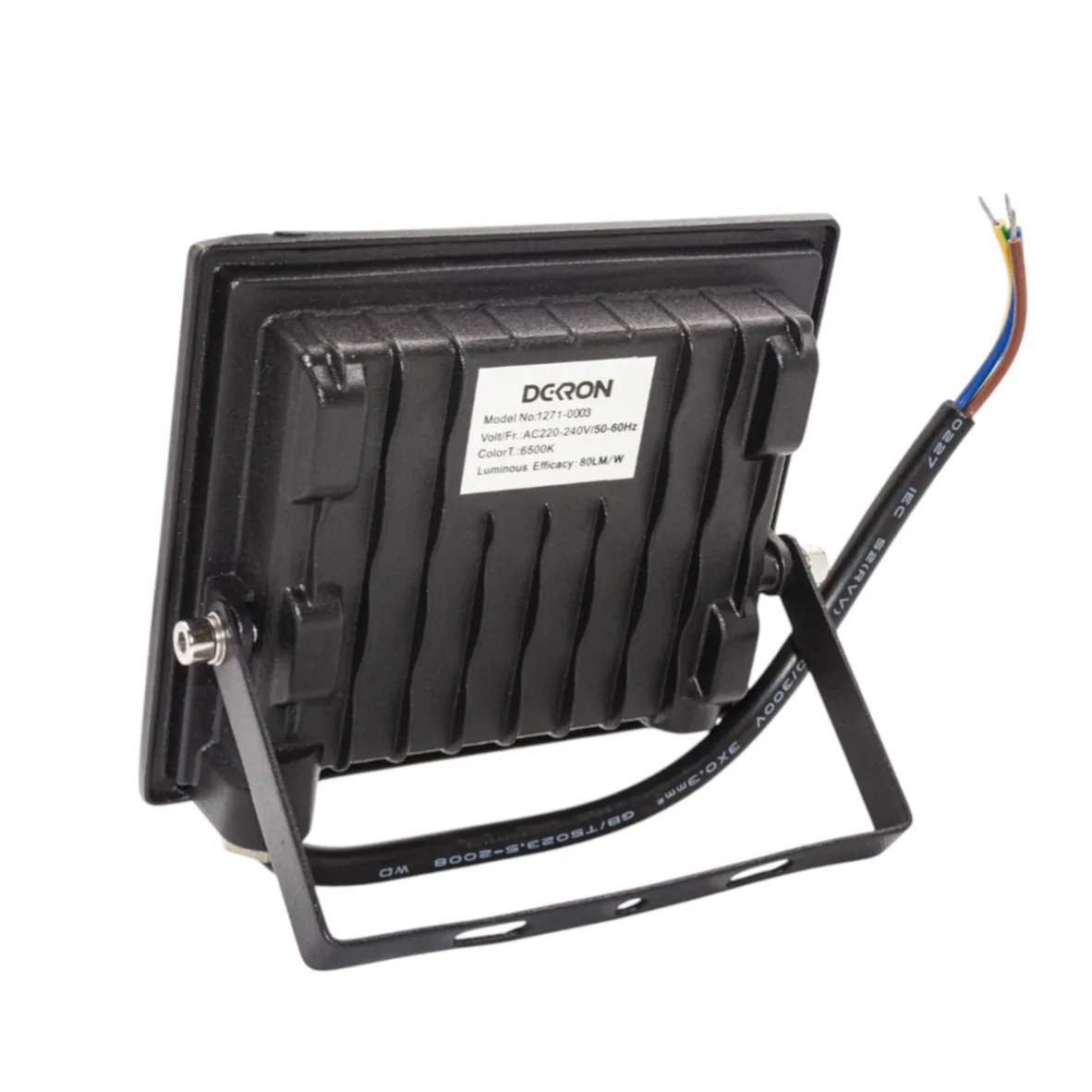 Прожектор светодиодный 30Вт, 2400лм, 6500K, черный,IP65 - Фото 12