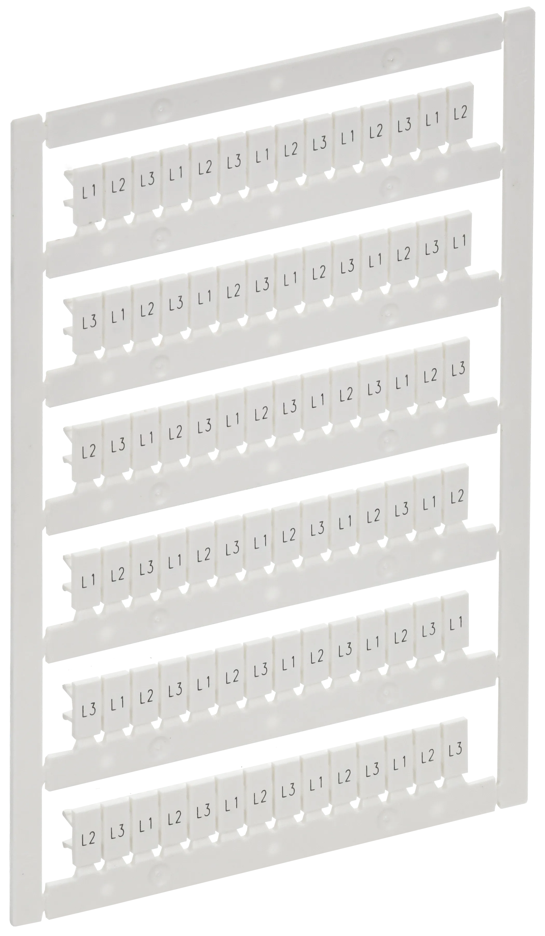 ARMAFIX Маркер для CTS/CP 2,5мм2 с символами "L1; L2; L3" IEK AF-CT10D-M-D25-22