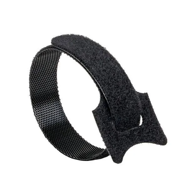 Хомут-липучка 15х210 мм черный (20 шт) EKF hlct-2-b