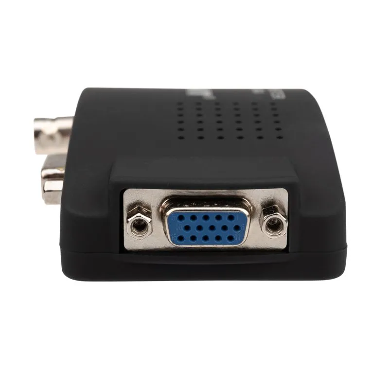 Конвертер BNC/RCA + S-video на VGA, пластик REXANT - Фото 4