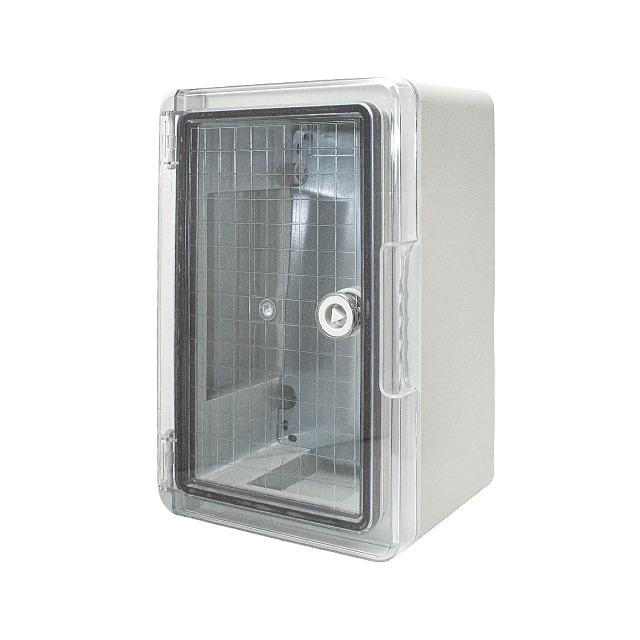 Корпус пластиковый ЩМПп 300х200х130мм прозрачная дверь IP65 DEKRON - Фото 4