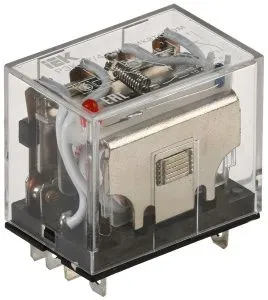 Реле РЭК77/4(LY4) с индикацией 10А 12В DC IEK 
