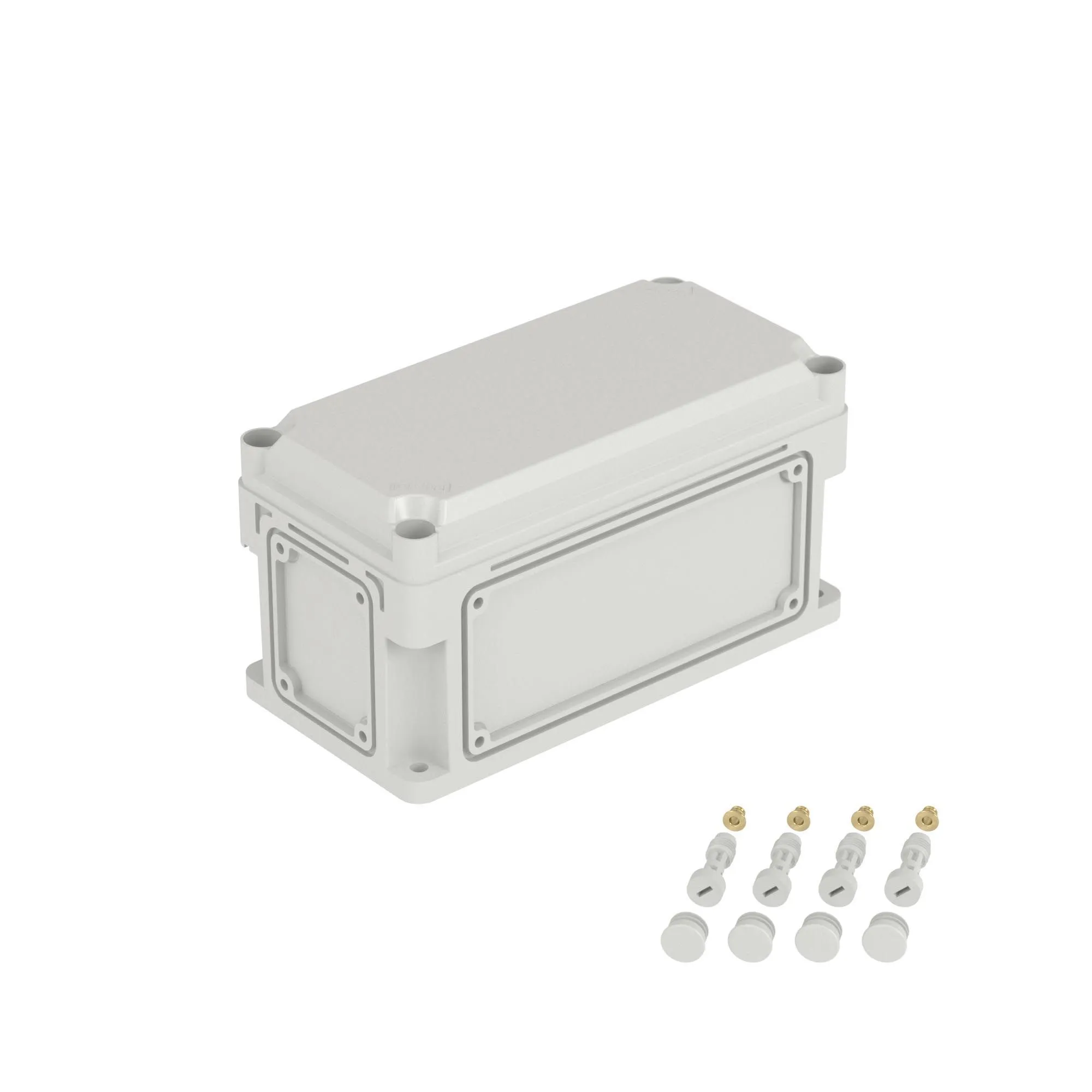 Корпус 300х150х160мм IP67 с непрозр. крышкой 35мм с фланцами пластик. DKC 531310 531310