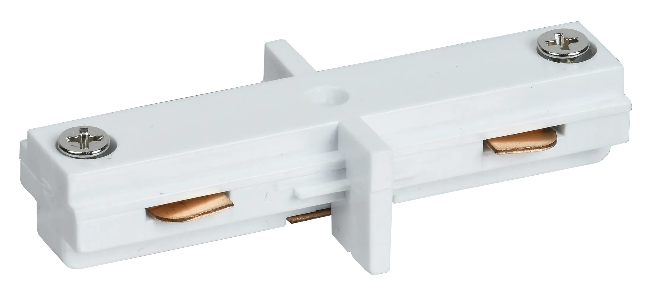 Соединитель прямой внутренний для однофазного шинопровода белый IEK LPK0D-SPV-1-K01