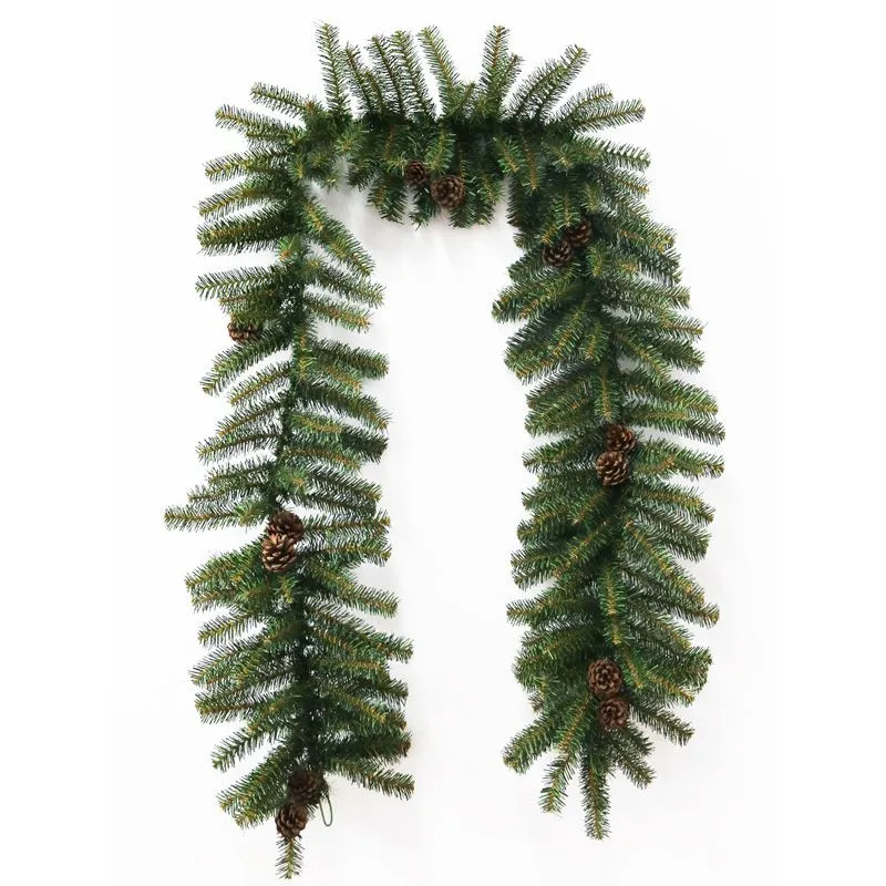 Гирлянда еловая с шишками 2,7м, диаметр 36см, ПВХ NEON-NIGHT - Фото 2