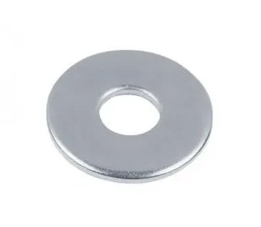 Шайба М10 плоская увеличенная, цинк, DIN 9021 (50 шт в пласт. конт.) STARFIX